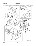 CONTROLS Diagram and Parts List for WRS26MF5AS2  Westinghouse Refrigerator