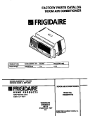 COVER Diagram and Parts List for FAB067W7B4  Frigidaire Air Conditioner
