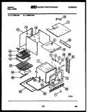 BODY PARTS Diagram and Parts List for 11-6559-00-01  Tappan Wall Oven