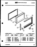 Part Location Diagram of 08011721 Frigidaire SPACER-GLASS