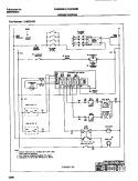 WIRING DIAGRAM Diagram and Parts List for F64C363BSA  Frigidaire Range