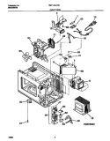 FUNCTIONAL Diagram and Parts List for TMT104U1S0  Tappan Microwave