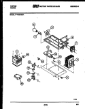 POWER CONTROL Diagram and Parts List for 77-4950-00-01  Tappan Range