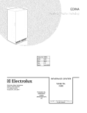 COVER Diagram and Parts List for FMR15  Electrolux Freezer