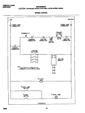 WIRING DIAGRAM Diagram and Parts List for MGF334BGWE  Frigidaire Range