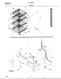 SYSTEM Diagram and Parts List for FFU14M8HW1  Frigidaire Freezer