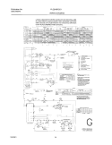 131993100 WIRING DIAGRAM Diagram and Parts List for FLGB43RGS1  Frigidaire Washer Dryer Combo
