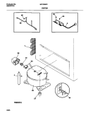 SYSTEM Diagram and Parts List for MFC05M3B  Frigidaire Freezer