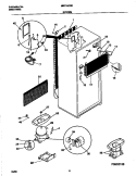 SYSTEM Diagram and Parts List for MRT15CSEWA  Frigidaire Refrigerator