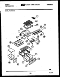 Part Location Diagram of 5303272513 Frigidaire FRONT-CRISPER PAN