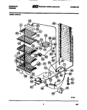 SYSTEM AND ELECTRICAL PARTS Diagram and Parts List for UF21NL1  Frigidaire Freezer