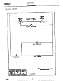WIRING DIAGRAM Diagram and Parts List for MEF300PXWC  Frigidaire Range