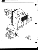 SYSTEM AND AUTOMATIC DEFROST PARTS Diagram and Parts List for FPES21TDA0  Frigidaire Refrigerator