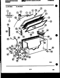 CHEST FREEZER PARTS Diagram and Parts List for CFL16CA3  Frigidaire Freezer