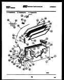 Part Location Diagram of 5303210027 Frigidaire PANEL INNER LID