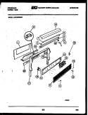 Part Location Diagram of 5303210950 Frigidaire GLASS CONTROL PANEL