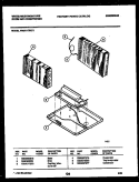 SYSTEM PARTS Diagram and Parts List for WAH117P2T1  Frigidaire Air Conditioner