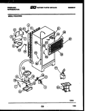 SYSTEM AND AUTOMATIC DEFROST PARTS Diagram and Parts List for FPCI19TIFF2  Frigidaire Refrigerator
