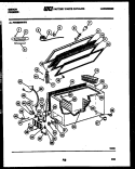 CHEST FREEZER PARTS Diagram and Parts List for FH18M4WVFA  Gibson Freezer