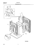 COMPRESSOR PARTS Diagram and Parts List for FAK103J1V3  Frigidaire Air Conditioner