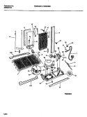 COOLING SYSTEM Diagram and Parts List for F45WC26BD0  Frigidaire Refrigerator