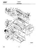 ICE CONTAINER Diagram and Parts List for FRS22ZRHW1  Frigidaire Refrigerator