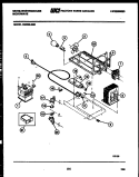 POWER CONTROL Diagram and Parts List for KM935LXM0  Frigidaire Microwave