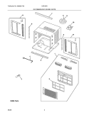 RECOMMENDED SPARE PARTS Diagram and Parts List for CAE12ESR12  Crosley Air Conditioner