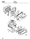 Part Location Diagram of 318136000 Frigidaire PANEL