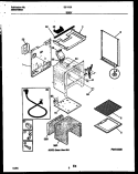 BODY PARTS Diagram and Parts List for 32-1019-00-12  Tappan Range