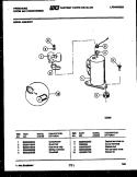 Part Location Diagram of 5303209084 Frigidaire COMPRESSOR