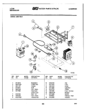 SYSTEM Diagram and Parts List for LMW1350-1  Frigidaire Microwave