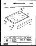 Part Location Diagram of 3051867 Frigidaire PANEL-MANIFOLD