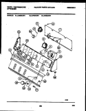 Part Location Diagram of 131343800 Frigidaire PANEL-CONTROL