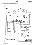 WIRING DIAGRAM Diagram and Parts List for TGF356CCSA  Tappan Range