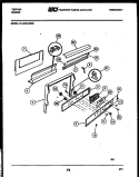 BACKGUARD Diagram and Parts List for 31-4979-00-02  Tappan Range