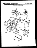 Part Location Diagram of WQ500282 Frigidaire BUTTON-PLUG