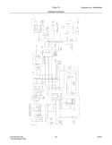 WIRING DIAGRAM Diagram and Parts List for FRS6LF7FS7  Frigidaire Refrigerator