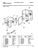 CONTROL PANEL Diagram and Parts List for 15-187A  Frigidaire Air Conditioner