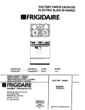 COVER Diagram and Parts List for FES387CHSD  Frigidaire Range