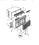 Part Location Diagram of A351302 Frigidaire KNOB-PUSHBTN