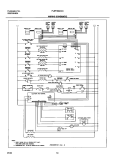 WIRING SCHEMATIC Diagram and Parts List for PLEF398ACC  Frigidaire Range