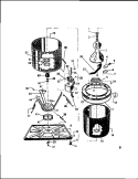 TUBS Diagram and Parts List for LC550EXD3  Frigidaire Washer