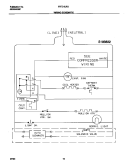 WIRING DIAGRAM Diagram and Parts List for FRT21LRGD6  Frigidaire Refrigerator