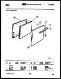 Part Location Diagram of 3051039 Frigidaire WHITE, MODEL 7028811, 7038812