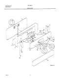 Part Location Diagram of 316101525 Frigidaire OVERLAY-CLOCK