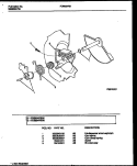 CAM Diagram and Parts List for FDB884RBB0  Frigidaire Dishwasher