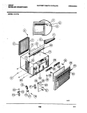 Part Location Diagram of 5304426346 Frigidaire Extension,sliding frame ,RH cab front ,w/shutter panel
