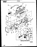 Part Location Diagram of 5303289066 Frigidaire BRACKET-IM MOUNTING