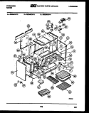 BODY PARTS Diagram and Parts List for REG46CW3  Frigidaire Range
